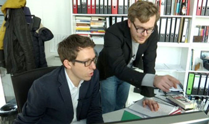 Frederik Obermaier và Bastian Obermayer – cặp bài trùng tạo nên “quả bom thông tin” Hồ sơ Panama. Ảnh: Bild.