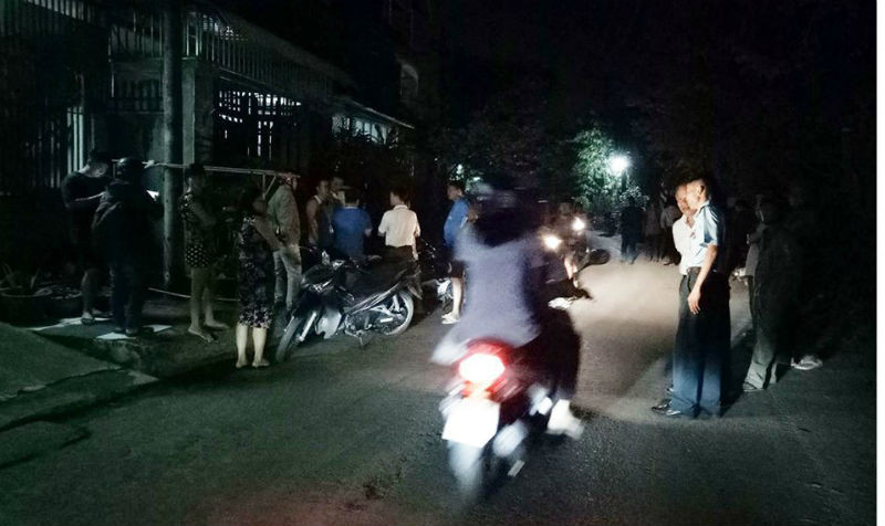 Khu nhà trọ xảy ra vụ việc.