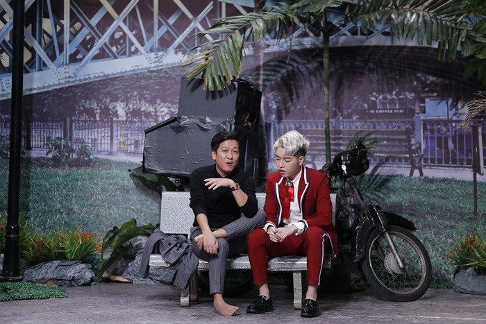 Đức Phúc "chặt chém" Trường Giang trong chương trình "Ơn giời, cậu đây rồi" khiến khán giả cười nghiêng ngả.