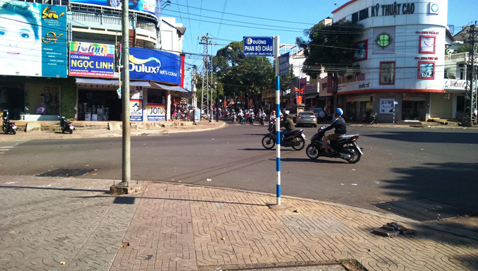 Ảnh: Hiện trường xảy ra vụ bắn nhau.