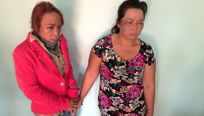 2 nghi phạm cơ quan công an.