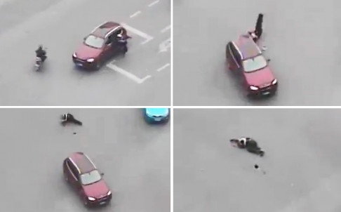 Hình ảnh từ hiện trường. Ảnh: SCMP 