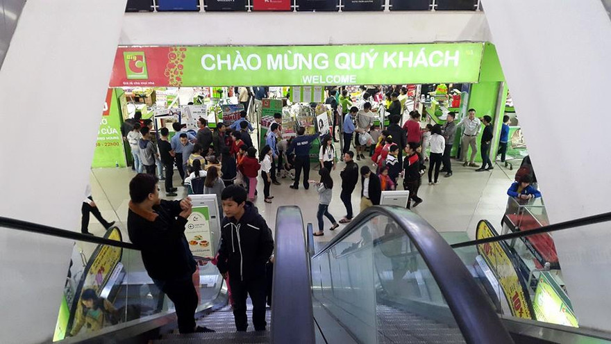 Giây phút kinh hãi tại siêu thị BigC The Garden