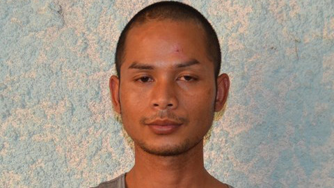 Đối tượng Nguyễn Văn Đủ. Ảnh: Sự Luân.