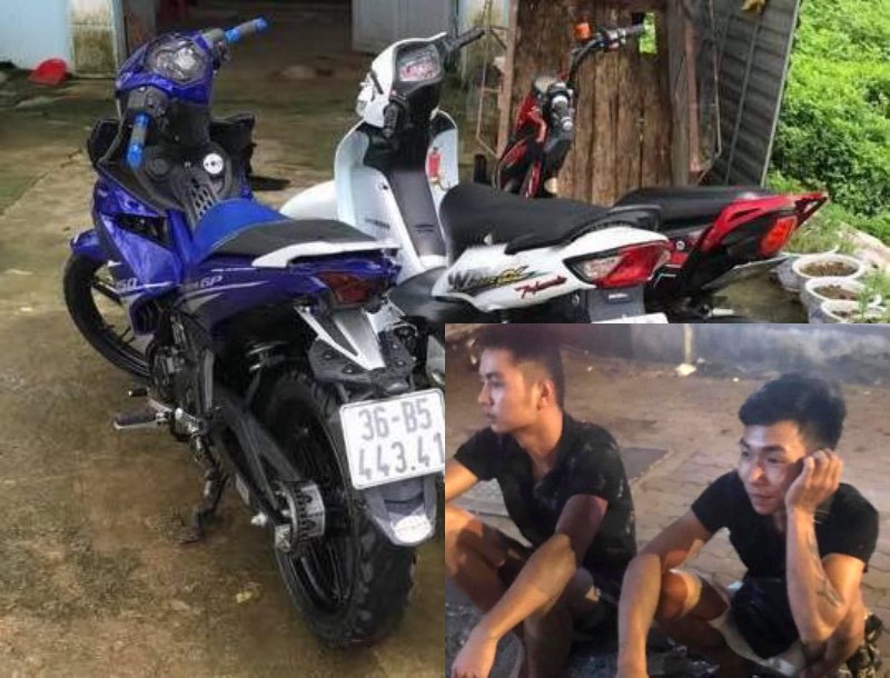 Chiếc xe máy của nạn nhân và hai nghi phạm đang bị cơ quan Công an truy tìm.