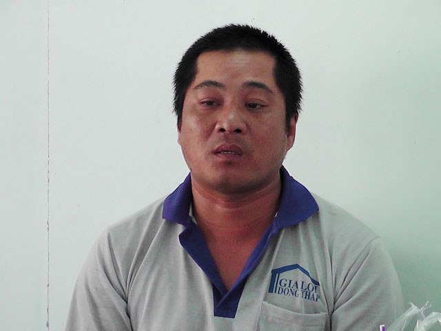 Phan Văn Lanh tại cơ quan điều tra.