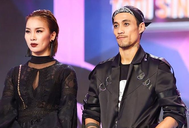 Hình ảnh Phạm Anh Khoa và Phạm Lịch trong chương trình "Trời sinh một cặp".