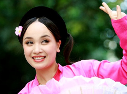 Nghệ sĩ Thu Huyền.