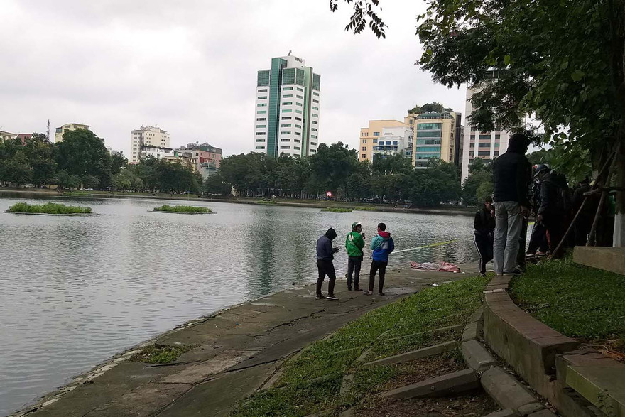 Hiện trường vụ việc.