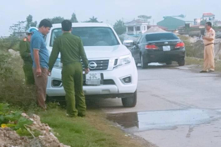 Hiện trường vụ việc.