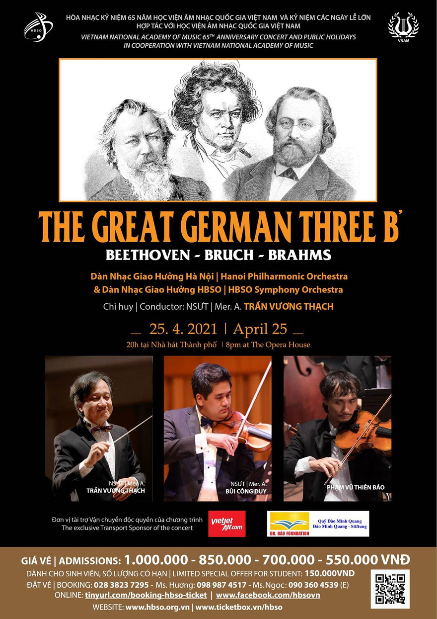 Lần đầu tiên hai dàn nhạc giao hưởng TPHCM và Hà Nội đứng chung sân khấu