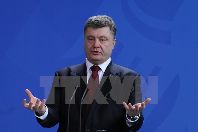 Tổng thống Petro Poroshenko. (Nguồn: AFP/TTXVN)