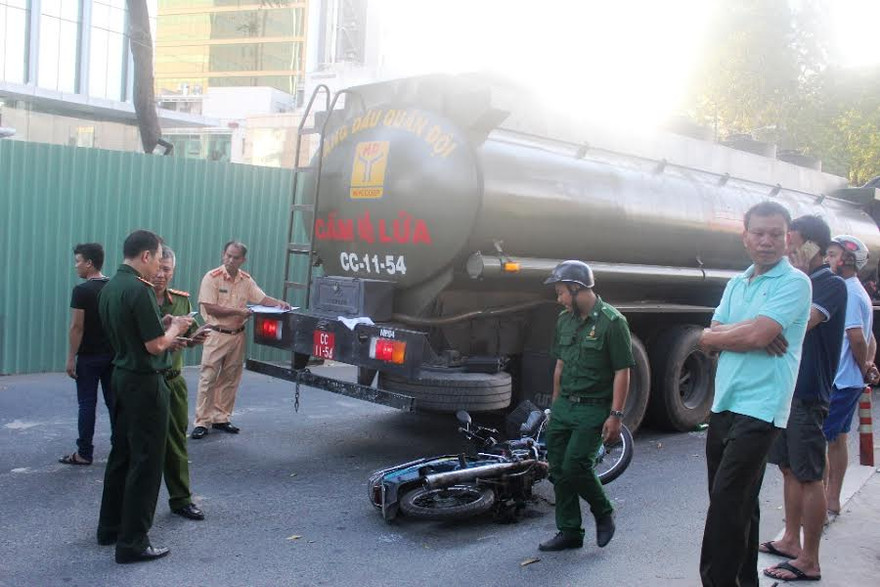 Hiện trường tai nạn