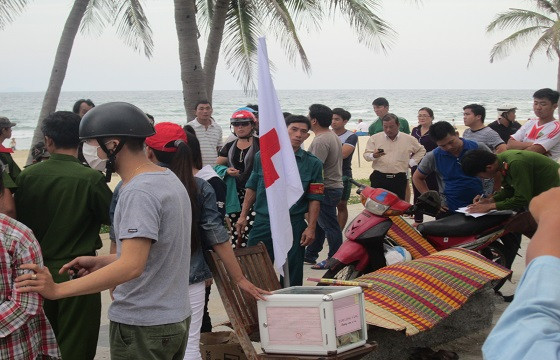 Hiện trường vụ việc.