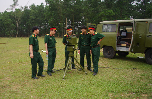 Thử nghiệm đài quan sát quang điện tử tại thực địa.