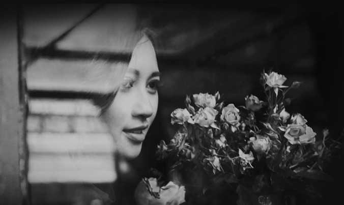 Cận cảnh gương mặt đẹp của Khánh Linh.