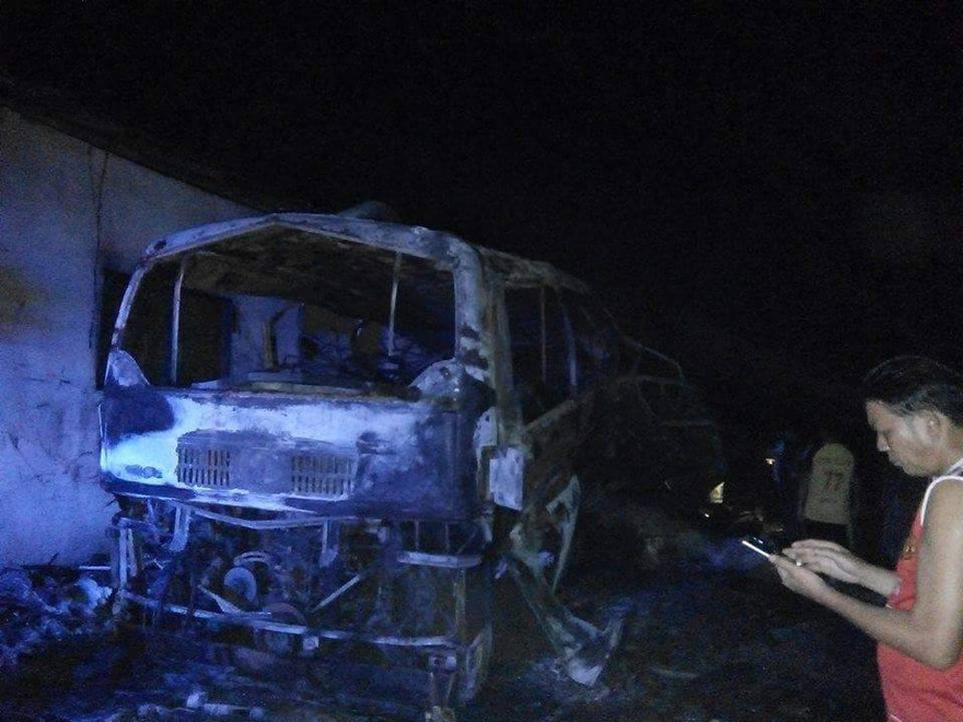 Hiện trường vụ việc.