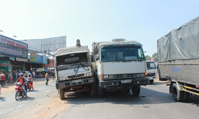 Hiện trường vụ tai nạn 