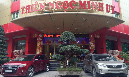 Cuối năm 2015, Công ty Thiên Ngọc Minh Uy từng bị xử phạt do bán hàng không rõ nguồn gốc. Ảnh: N.T.