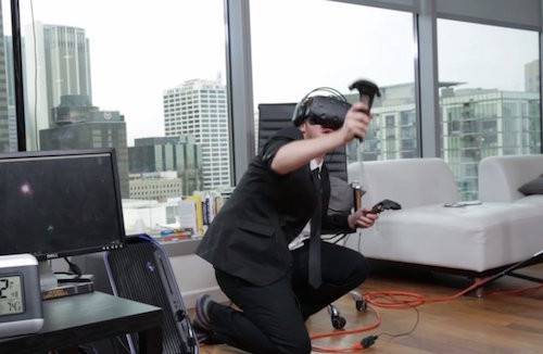 Derek Westerman đã trải qua 25 giờ liên tục dùng HTC Vive.