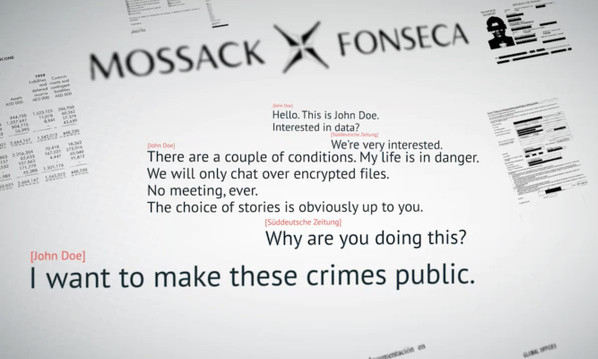 Nhân vật tự xưng John Doe đã tiết lộ Hồ sơ Panama. Ảnh: Süddeutsche Zeitung.