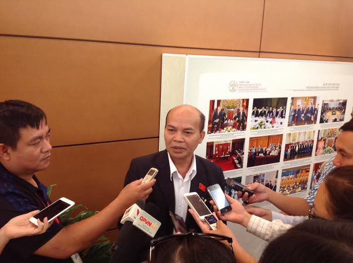 Đại biểu Đỗ Văn Đương - Ủy viên Thường trực Uỷ ban Tư pháp của Quốc hội.