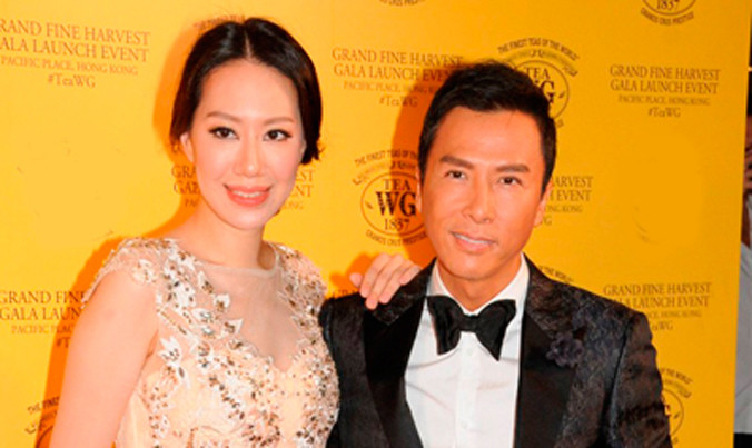 Vợ chồng Chân Tử Đan - Uông Thi Thi.