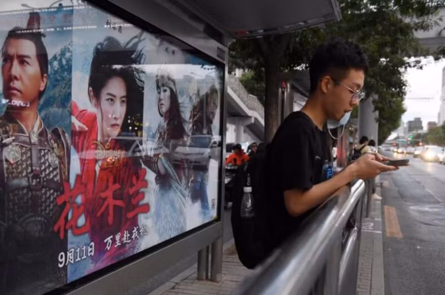 Phim Hoa Mộc Lan đang vấp phải một làn sóng kêu gọi tẩy chay. (Ảnh: Reuters)