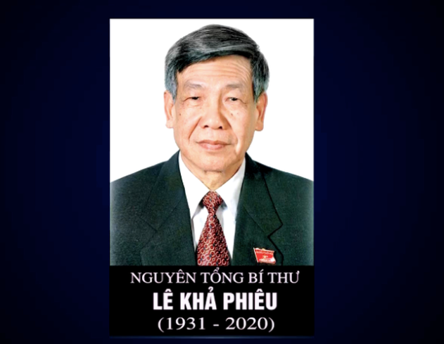 Nguyên Tổng Bí thư Lê Khả Phiêu