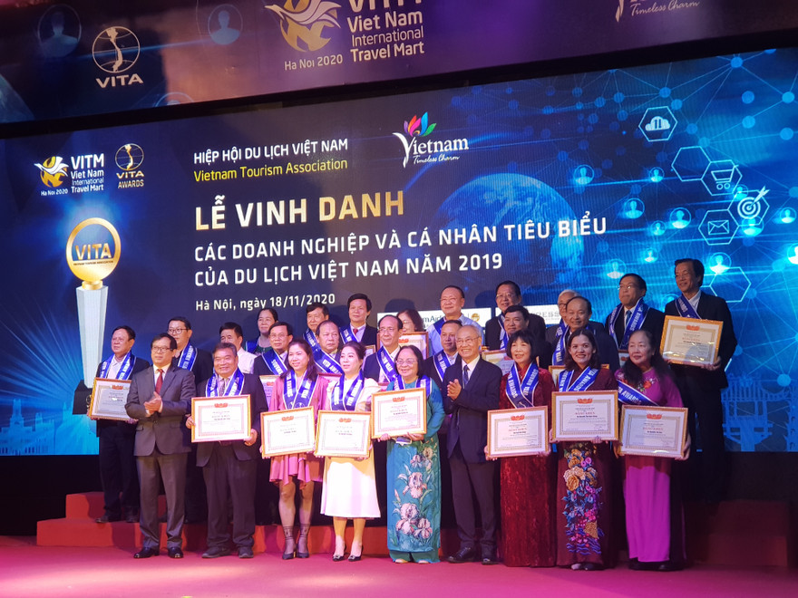 Tôn vinh các doanh nghiệp, cá nhân tiêu biểu năm 2019 của ngành du lịch