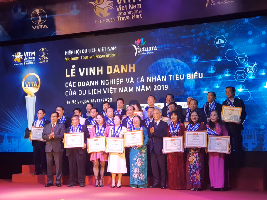 Tôn vinh các doanh nghiệp, cá nhân tiêu biểu năm 2019 của ngành du lịch