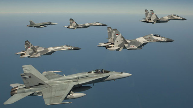 Chiến đấu cơ Su-30.