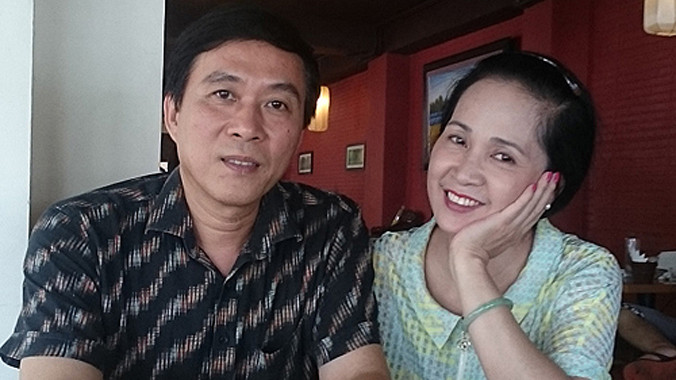 Hình ảnh hiện tại của vợ chồng Lan Hương - Đỗ Kỷ.