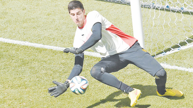 Courtois tận dụng tốt thời gian biệt phái để trưởng thành