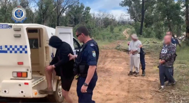 Hàng loạt vụ bắt giữ được tiến hành nhờ phần mềm dành riêng cho tội phạm. (Ảnh: Reuters)