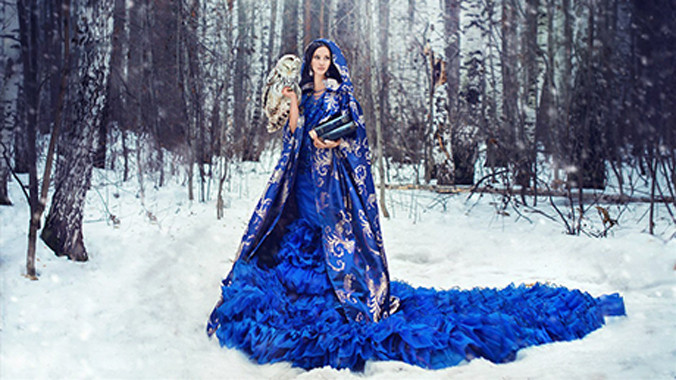 Mỹ nhân Nga khoe nhan sắc 'đốn tim' giữa trời tuyết trắng