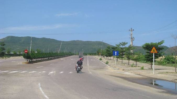  Nơi dự kiến xây dựng tổ hợp lọc hóa dầu lớn nhất Việt Nam - Khu kinh tế Nhơn Hội (Bình Định). Ảnh: Hoài Văn