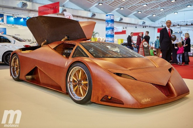 Ngỡ ngàng trước siêu xe 600 mã lực với dàn vỏ làm từ gỗ