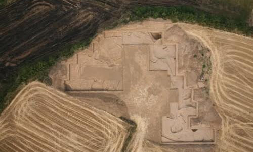 Di chỉ Đào Tự rộng khoảng ba km2. Ảnh: Sohu.