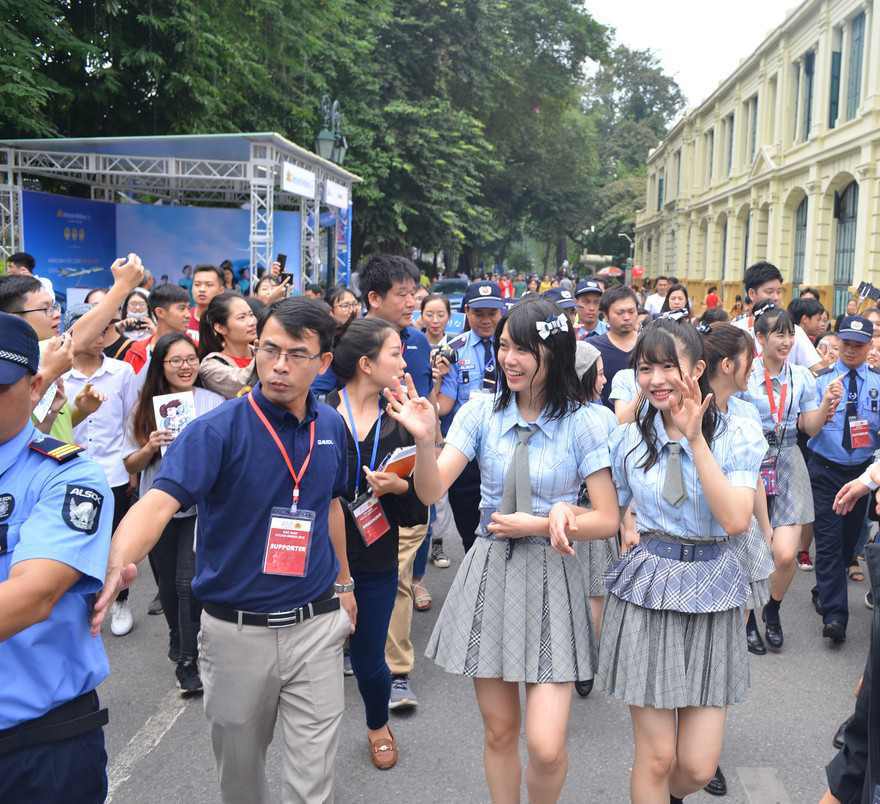 Nhóm nhạc thần tượng nữ Nhật Bản sẽ khuấy đảo bờ Hồ cuối tuần này