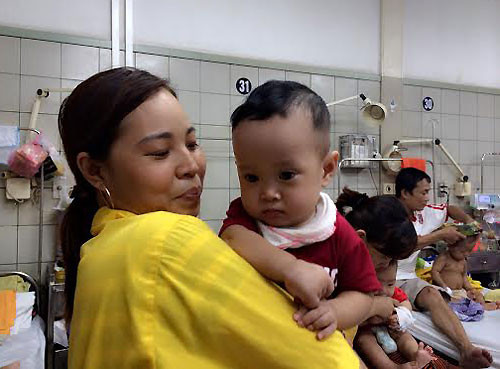 Bé Nguyễn Trường Nam đã bình phục 