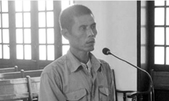 Bị cáo Nguyễn Ngọc Cường. Ảnh VOV giao thông.