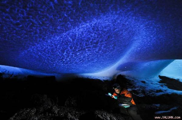 Động băng là một hiện tượng bí ẩn tuyệt đẹp của thiên nhiên. Ảnh minh họa