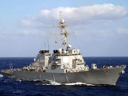  Tàu khu trục USS Arleigh Burke (DDG-51), chiếc đầu tiên của phiên bản DDG-51