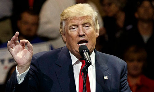 Tổng thống Mỹ đắc cử Trump. Ảnh: AP.