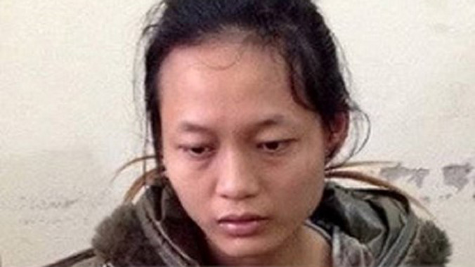 Nguyễn Thị Liên tại cơ quan điều tra.