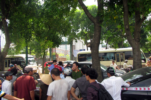 Hiện trường vụ án. 