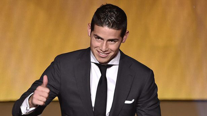 James Rodriguez có một niềm đam mê bất tận với máy tính.