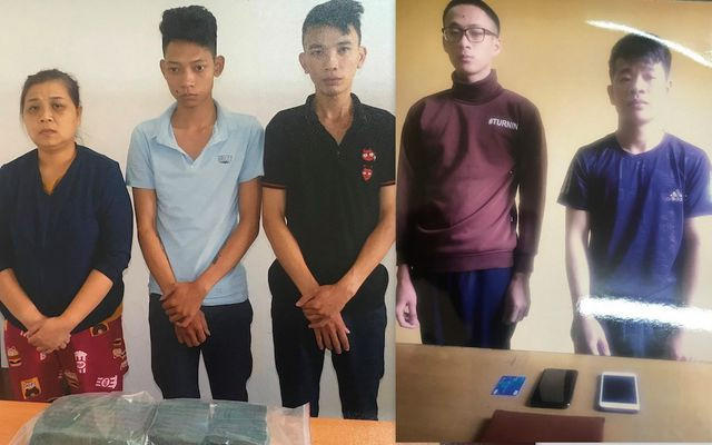 5 đối tượng trong đường dây.