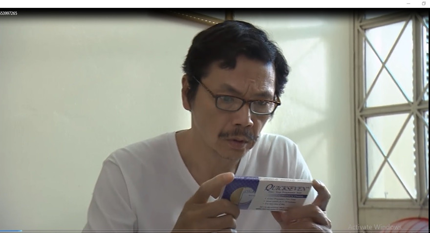 Ông Sơn phát hiện que thử thai trong thùng rác